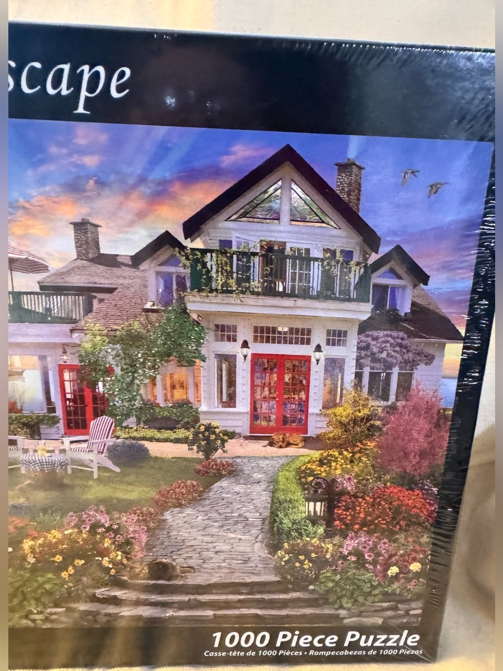 Vermont Christmas Co “Coastal Escape” 1000 Piece Jigsaw Puzzle- New/Sealed - Picture 3 of 8